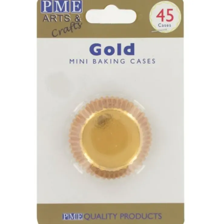 Cerf Dellier Mini-Caissettes aluminium dorées PME (x45) Best