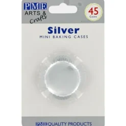 Cerf Dellier Mini-Caissettes aluminium argentées PME (x45) Outlet