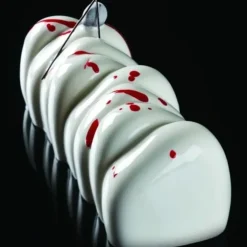 Cerf Dellier Moule à bûche silicone Bilbao Pavoni