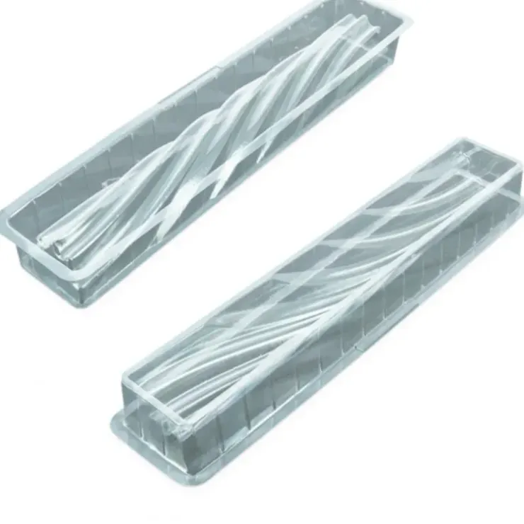 Cerf Dellier Moule à bûche Torsadé (x 12) New