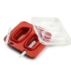 Cerf Dellier Moule à esquimaux silicone + 12 bâtons