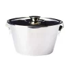 Cerf Dellier Moule à flan avec couvercle inox Ø 20 cm