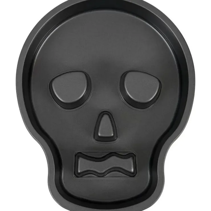 Cerf Dellier Moule à gâteau Crâne Halloween 3D Wilton
