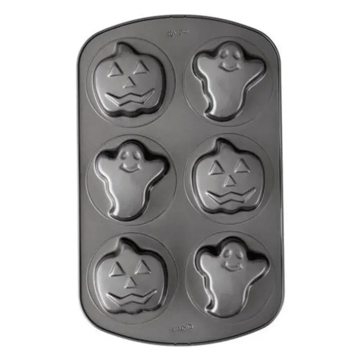 Cerf Dellier Moule à gâteau Fantômes et Citrouilles Wilton Clearance