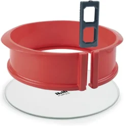 Cerf Dellier Moule à manqué démontable rond silicone base en verre 22,5 cm Discount