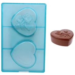 Cerf Dellier Moule bonbonnière coeur rose Outlet