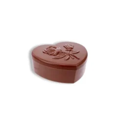 Cerf Dellier Moule bonbonnière coeur rose Outlet