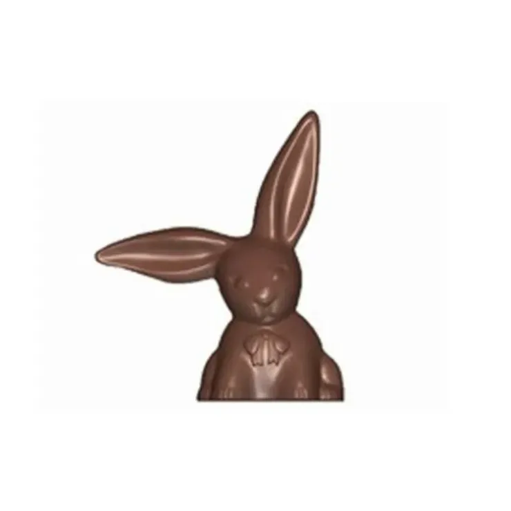 Cerf Dellier Moule chocolat 2 lapins oreilles 10 cm Outlet