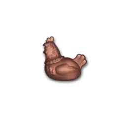 Cerf Dellier Moule chocolat 8 poules plates assises 5 cm Online