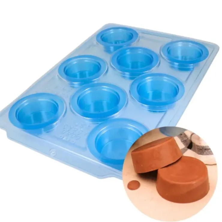 Cerf Dellier Moule chocolat en 3 parties 8 petits palets Best
