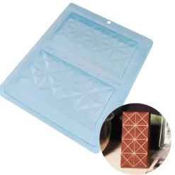 Cerf Dellier Moule chocolat en 3 parties tablette origami Best