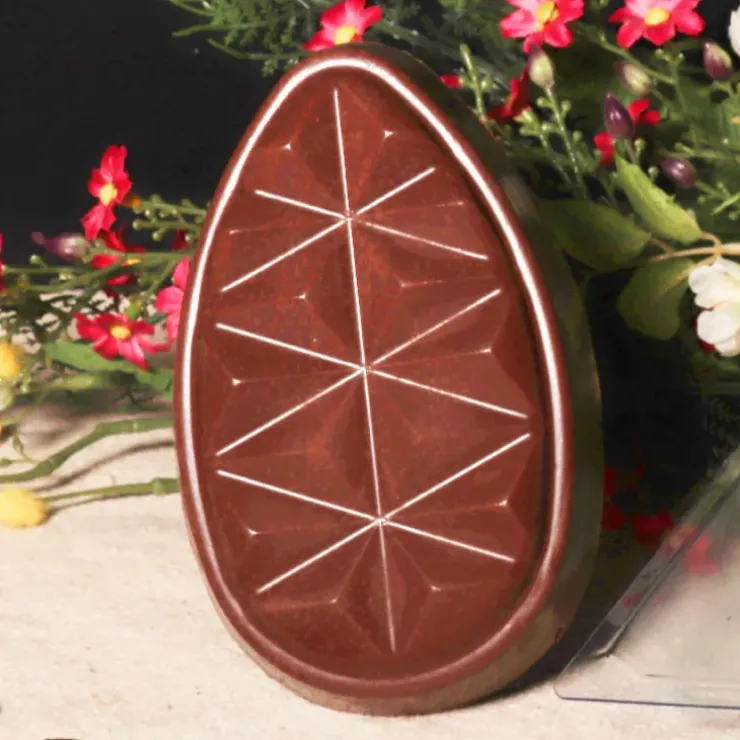 Cerf Dellier Moule chocolat en 3 parties oeufs origami Outlet