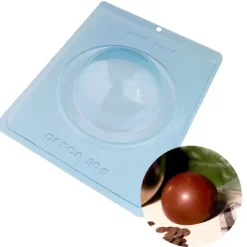 Cerf Dellier Moule chocolat en 3 parties demi-sphère 10 cm Sale