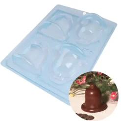 Cerf Dellier Moule chocolat en 3 parties Petites cloches Online