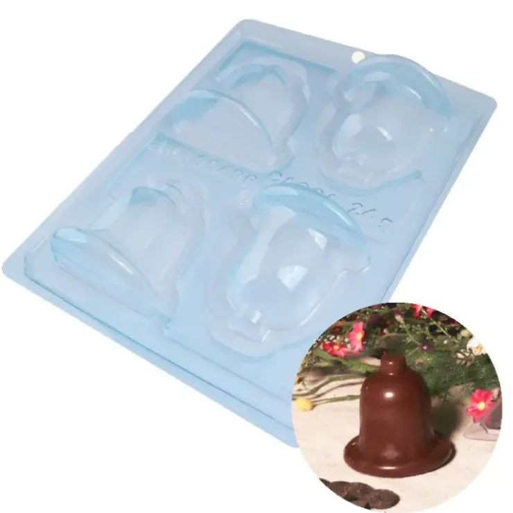 Cerf Dellier Moule chocolat en 3 parties Petites cloches Online