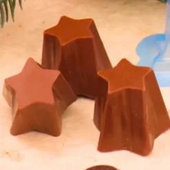 Cerf Dellier Moule chocolat en 3 parties 8 coupes étoile Online
