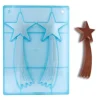 Cerf Dellier Moule chocolat Etoile Filante 24 cm Patisdécor