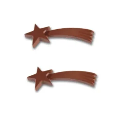 Cerf Dellier Moule chocolat Etoile Filante 24 cm Patisdécor