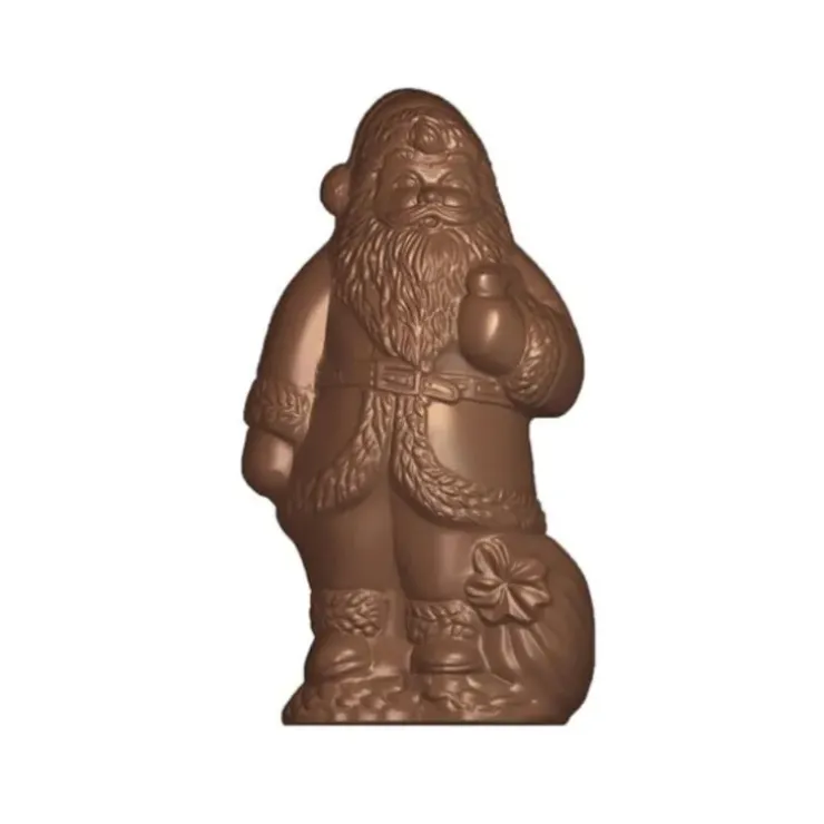 Cerf Dellier Moule chocolat grand Père Noël Best