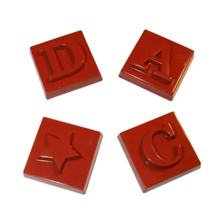 Cerf Dellier Moule chocolat Napolitains Alphabet Clearance
