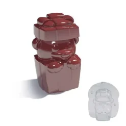 Cerf Dellier Moule chocolat ourson cadeau 3D Clearance