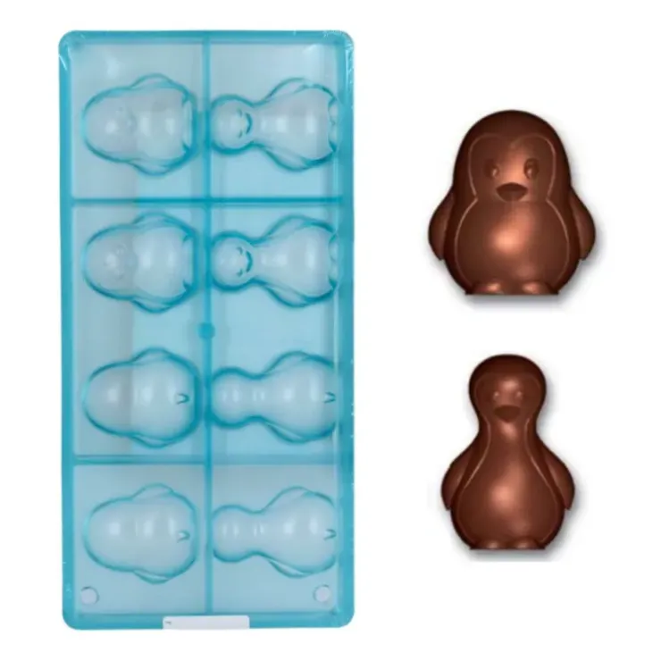 Cerf Dellier Moule chocolat Pingouins Clearance