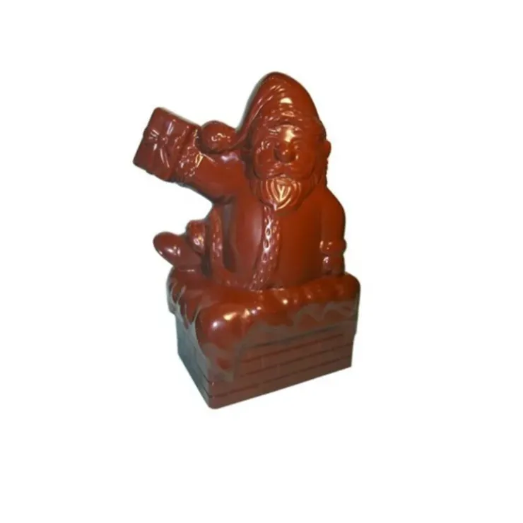 Cerf Dellier Moule chocolat Père Noël cheminée Hot