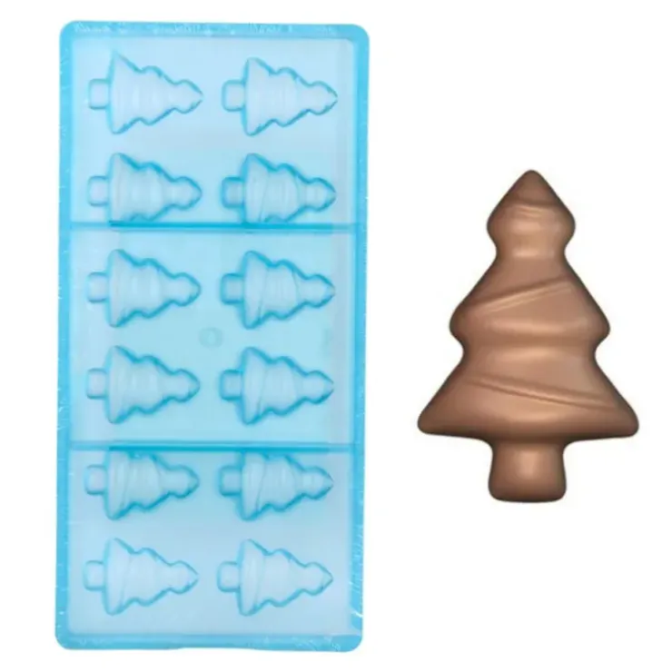 Cerf Dellier Moule chocolat sapin de Noël