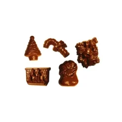 Cerf Dellier Moule chocolat Sujets de Noel assortis Outlet