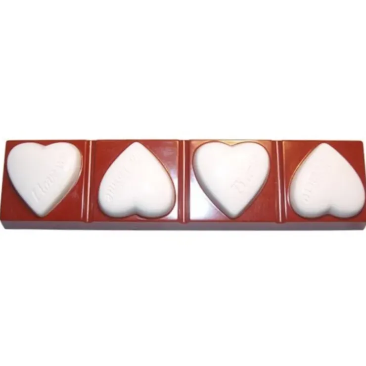 Cerf Dellier Moule chocolats cœurs st valentin Clearance