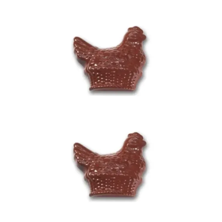 Cerf Dellier Moule grande poule panier 12 cm
