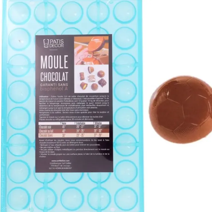 Cerf Dellier Moule mini-ballons de football Discount