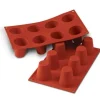 Cerf Dellier Moule silicone 8 babas 5,5 cm Clearance