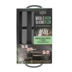 Cerf Dellier Moule silicone 9 bûchettes Outlet