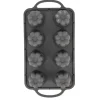 Cerf Dellier Moule Silicone 8 cannelés 5 cm New