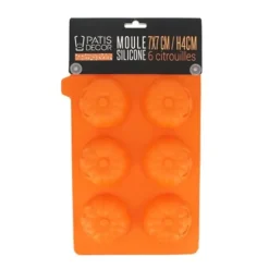 Cerf Dellier Moule silicone 6 citrouilles 3D