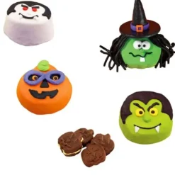 Cerf Dellier Moule silicone 6 citrouilles Halloween Wilton Best