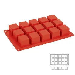 Cerf Dellier Moule silicone 15 cubes