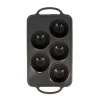 Cerf Dellier Moule silicone 5 demi-sphères Ø 8 cm Hot