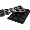 Cerf Dellier Moule silicone 15 demi-sphères Ø 4,5 cm Sale