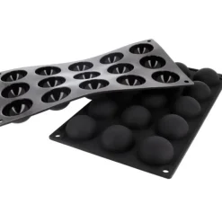 Cerf Dellier Moule silicone 15 demi-sphères Ø 4,5 cm Sale