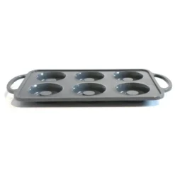 Cerf Dellier Moule silicone 6 donuts Ø 7 cm Best
