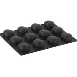 Cerf Dellier Moule silicone 12 empreintes Passion 7 cm Pavoni