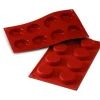 Cerf Dellier Moule silicone 8 flans 6 cm Sale