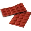 Cerf Dellier Moule silicone 15 flans 5 cm Clearance