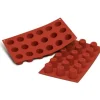Cerf Dellier Moule silicone 18 mini cannelés bordelais Hot
