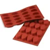 Cerf Dellier Moule silicone 16 ovales Discount
