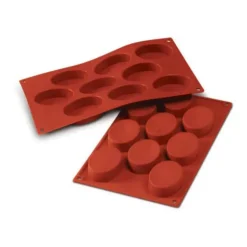 Cerf Dellier Moule silicone 9 ovales 70x50 mm Hot