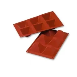 Cerf Dellier Moule silicone 6 pyramides Best