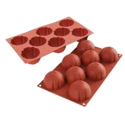 Cerf Dellier Moule silicone coupoles striées Discount
